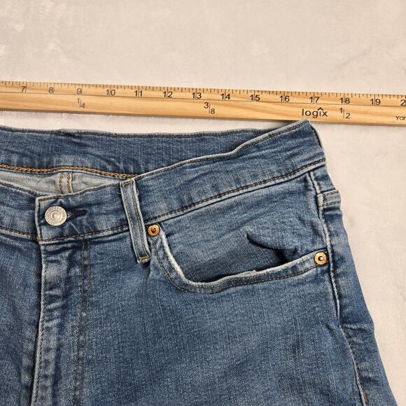 Levi's 541 Athletic Straight Premium Medium Wash Jeans 36‎ X 34 (34x32.5) - Picture 9 of 15